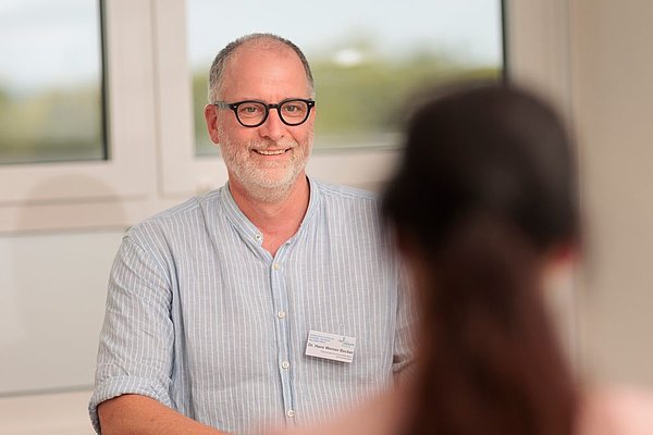 Gespräch zwischen Arzt und Patient